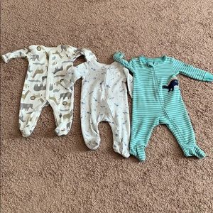 Bundle of 3 Carters PJs